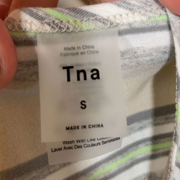 TNA Multi-Coloured Striped Bodysuit NWT - Picture 7 of 7